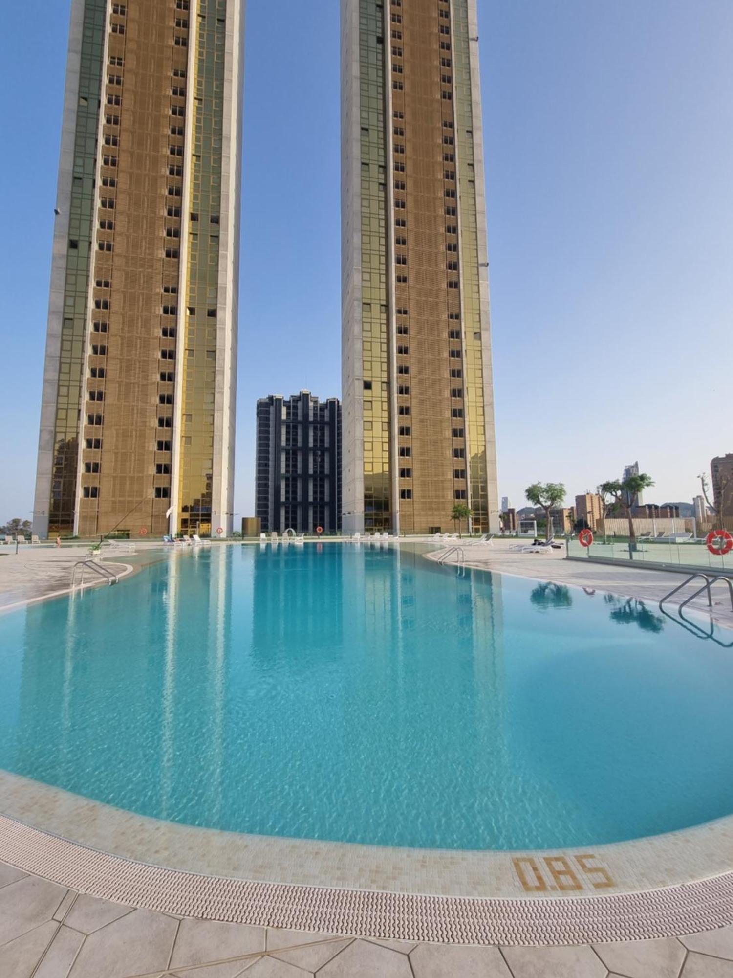 Floor 32! Intempo Luxury Daire Benidorm Dış mekan fotoğraf
