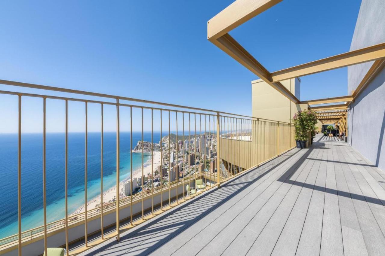 Floor 32! Intempo Luxury Daire Benidorm Dış mekan fotoğraf