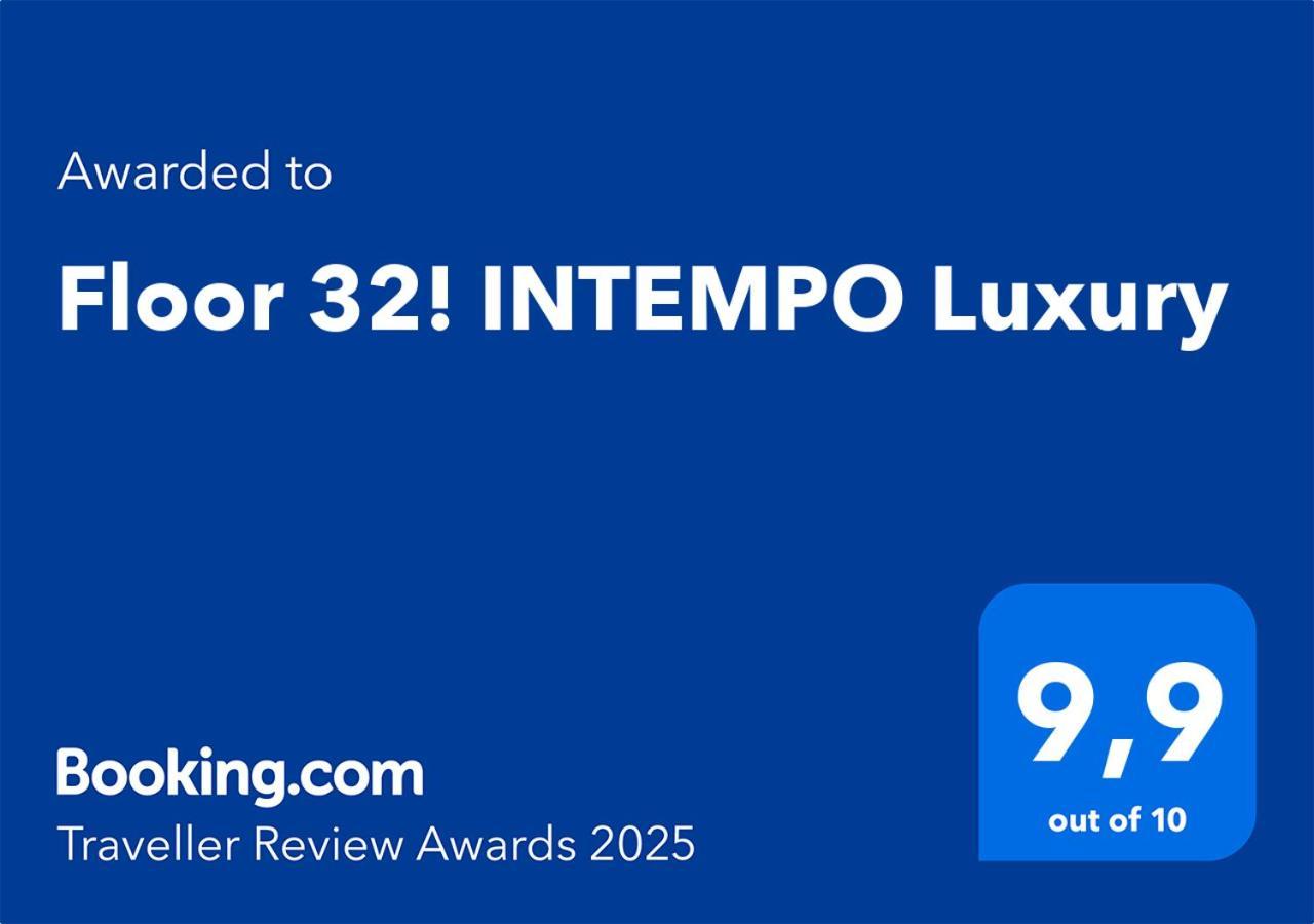 Floor 32! Intempo Luxury Daire Benidorm Dış mekan fotoğraf
